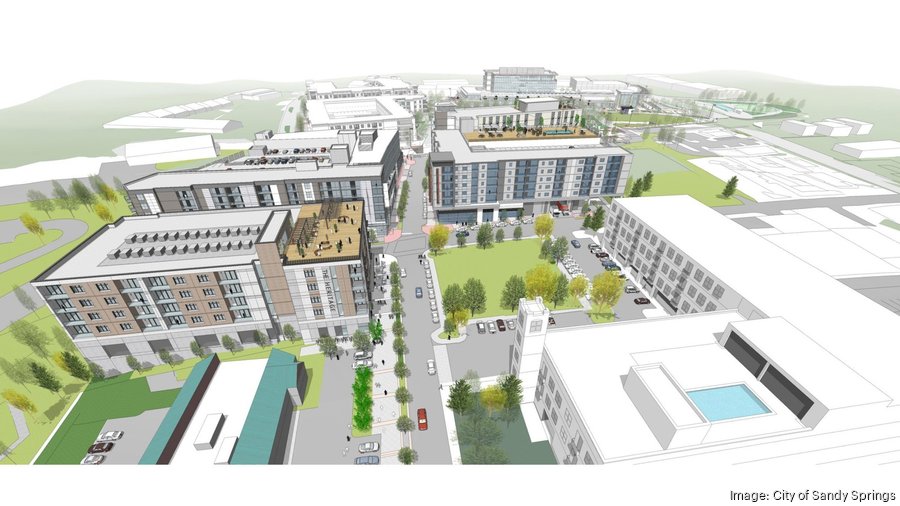Sandy Springs nears plan for city center expansion Atlanta Business