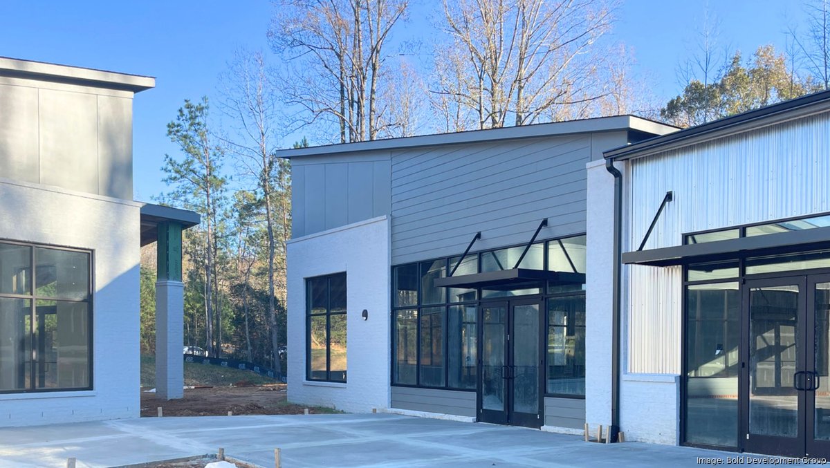 New Chapel Hill shopping center under construction, already halfway