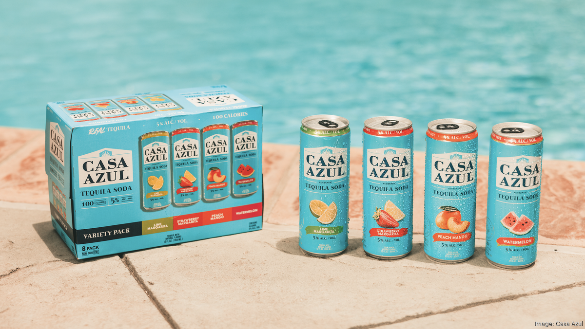 Travis Kelce invests in Casa Azul tequila soda Kansas City Business Journal