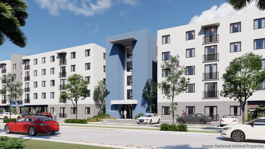 Redwood National Properties building Mosaic apartments in Opalocka