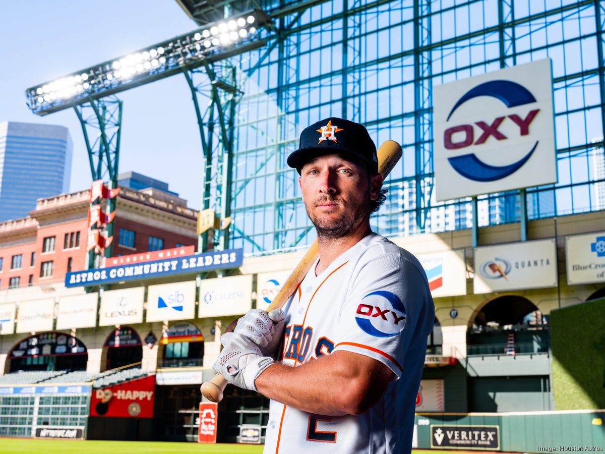 Houston Astros, Oxy sign jersey patch deal - Houston Business Journal