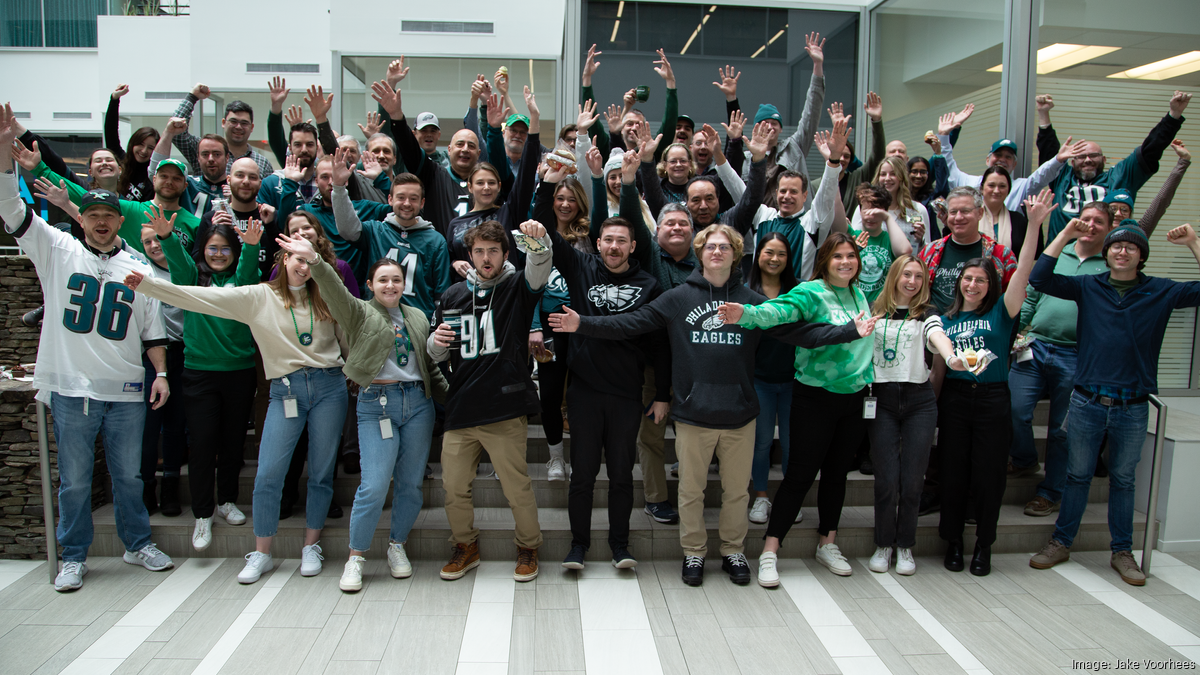 Eagles Cheerleaders Getting Ready for Super Bowl LVII 