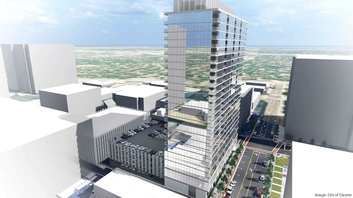 Clayton highrise apartment tower 50 Bemiston would replace bank branch