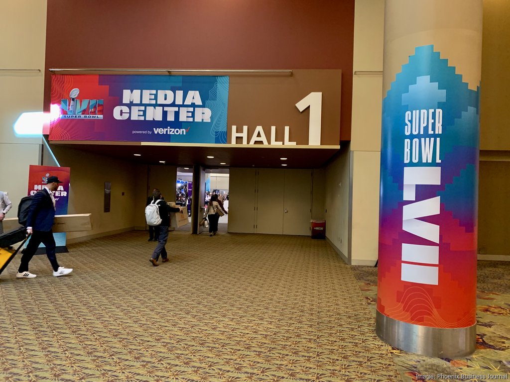 Super Bowl radio row in Phoenix a star-studded spectacle