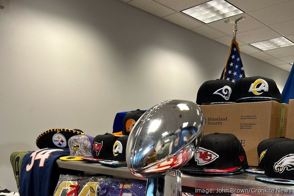 IPR Center, NFL partner to prevent fake sports-related merchandise from  reaching fans ahead of Super Bowl LVII