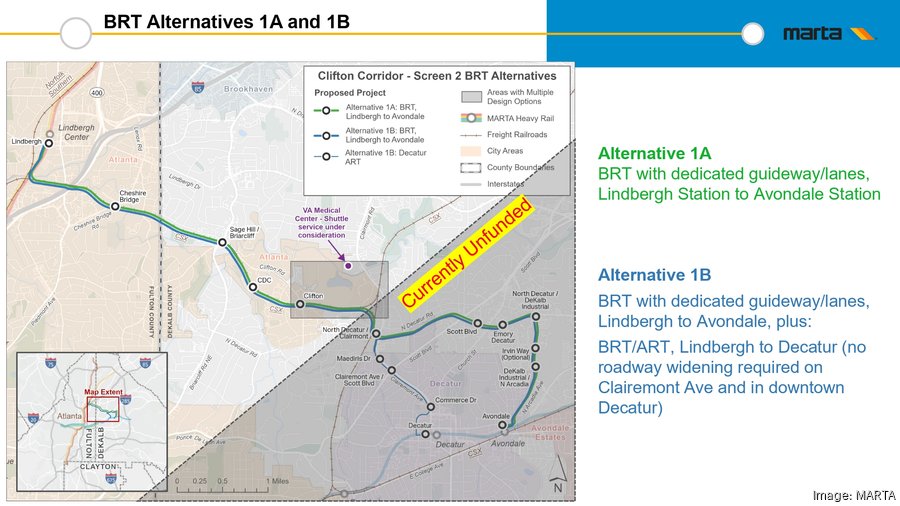 MARTA favors bus over rail for Clifton route in Atlanta, DeKalb County