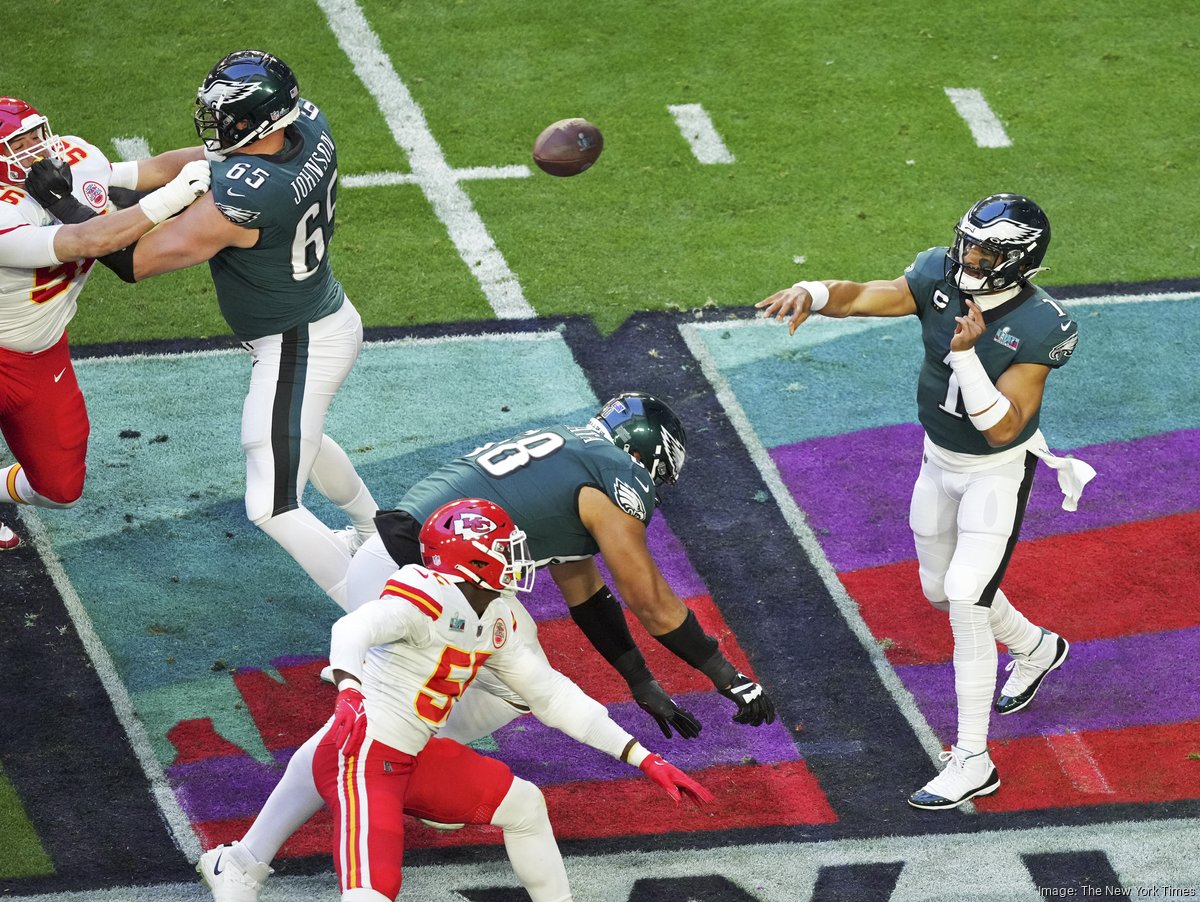 Eagles received 8% boost in NFL national TV money - Philadelphia Business  Journal