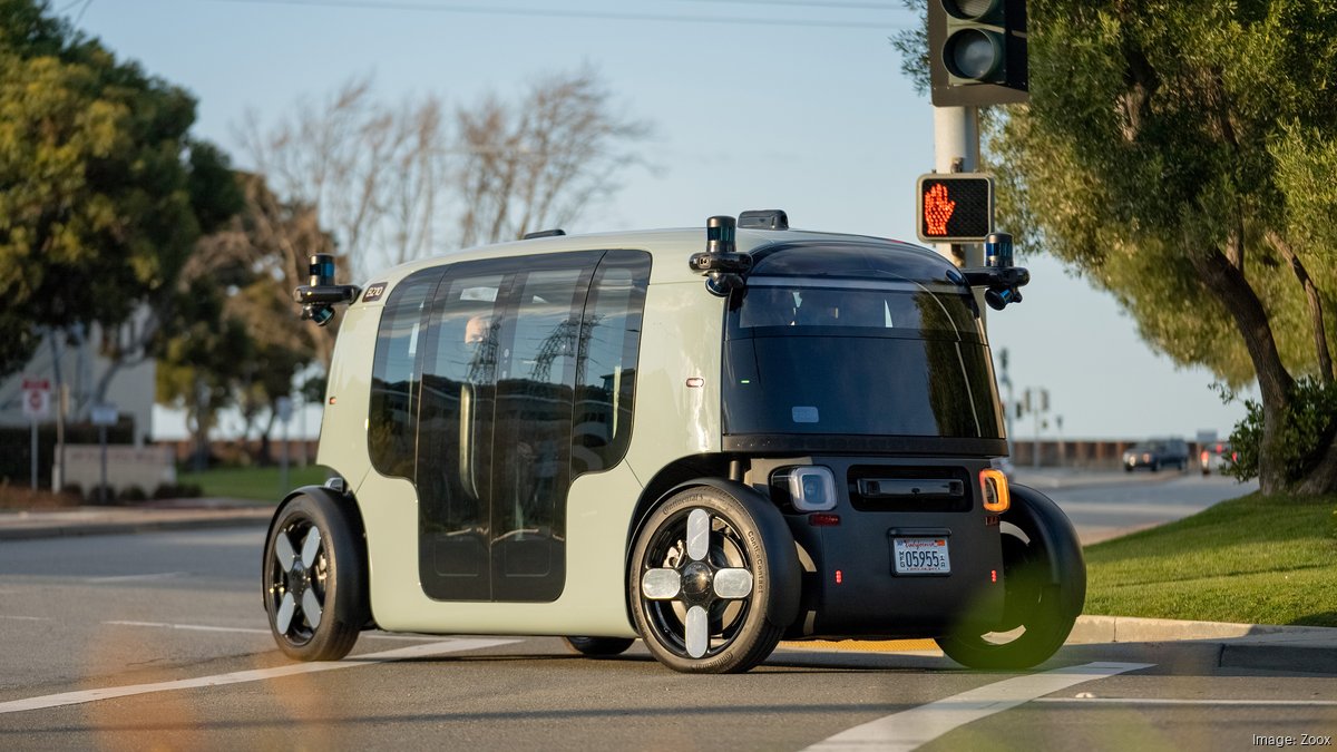 Amazon's Zoox Tests Shuttle With No Steering Wheel, Pedals On Bay Area ...