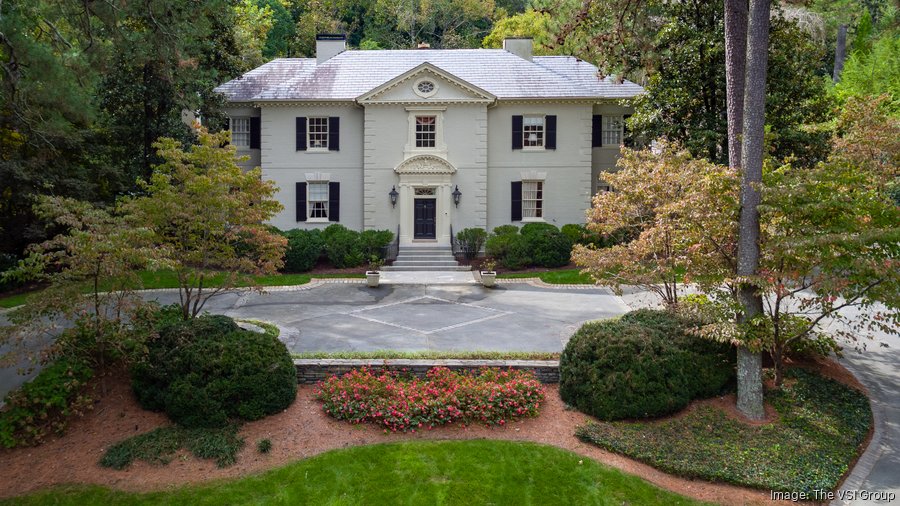 Buckhead mansion on Valley Road for sale at 8.8 million (Photos