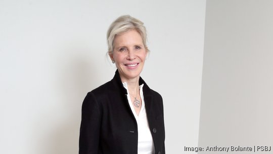 Flying Fish’s Heather Redman is pictured in her firm’s new headquarters near Pike Place Market on the Elliott Bay waterfront in Seattle