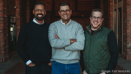 Fiat Ventures' Drew Glover, Marcos Fernandez and Alex Harris