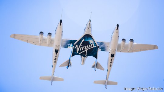 Virgin Galactic VMS Eve and VSS Unity