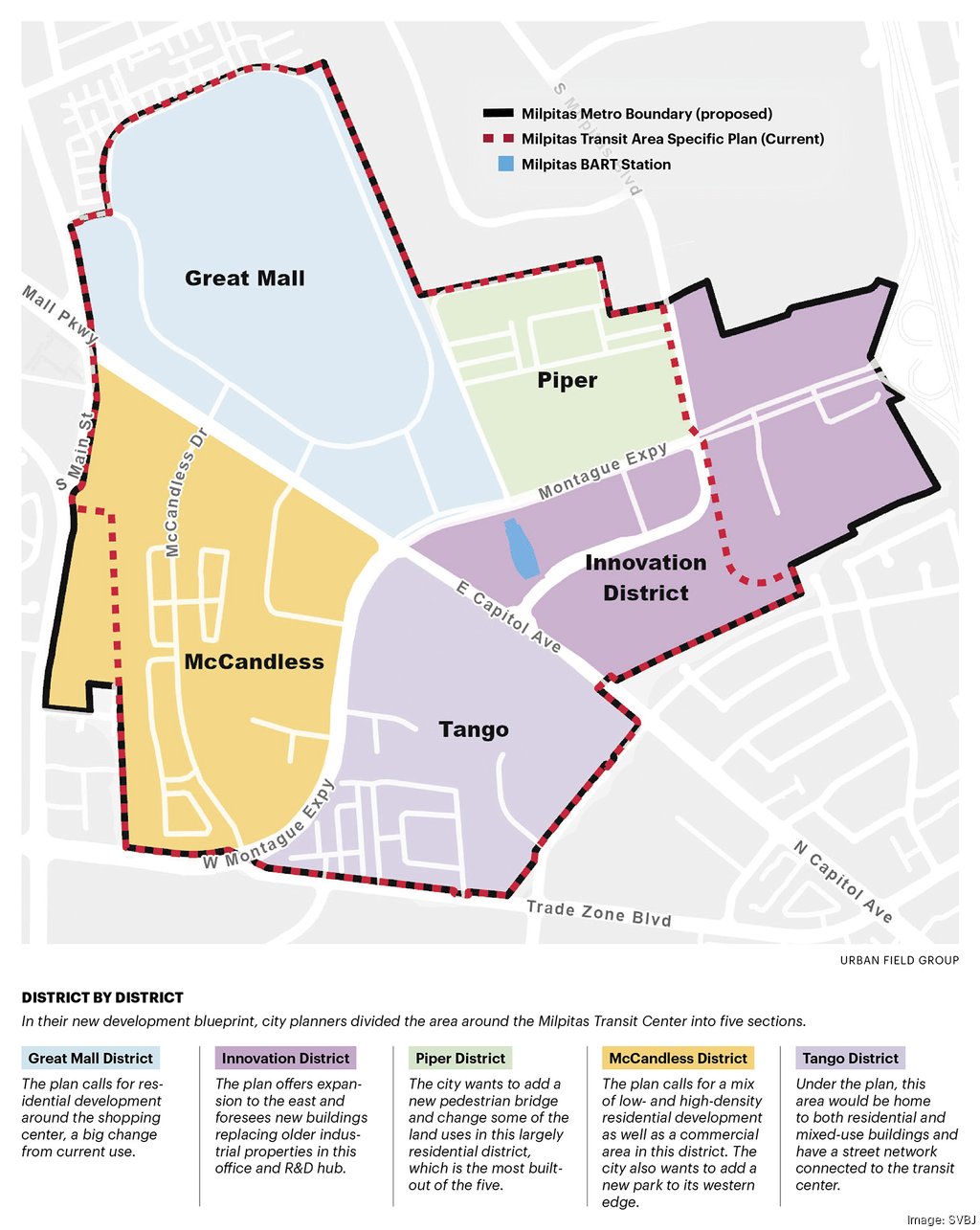 Milpitas hopes to attract businesses, developers with new transit
