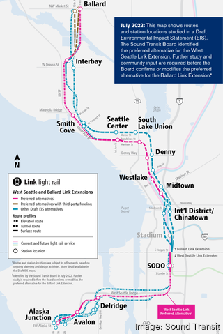 Web Map West Seattle Ballard Link 20221031*320xx2000 2992 0 153 