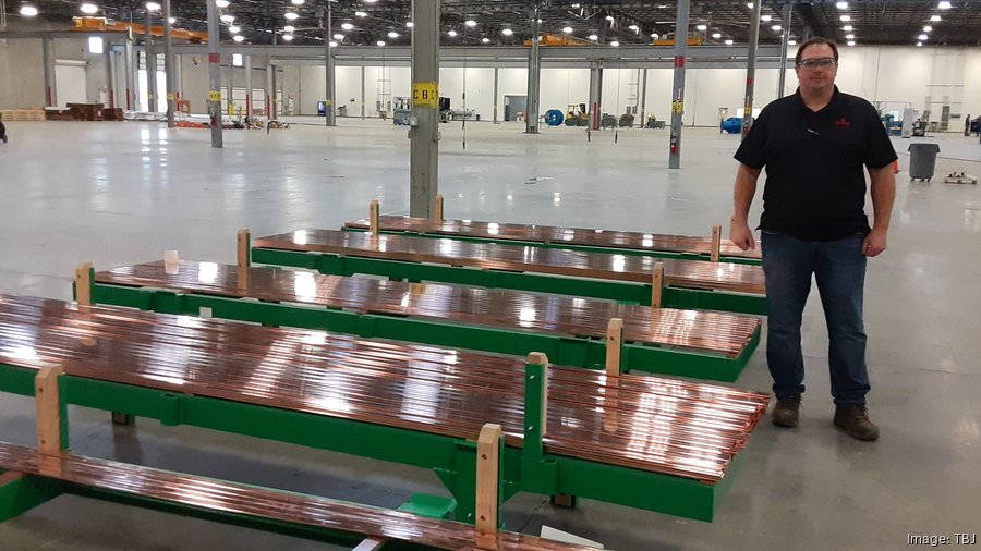 Revere Copper of New York state opens first Southeast plant in Mebane