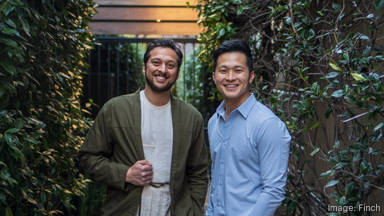 Finch Founders Ansel Parikh (left) and Jeremy Zhang (right)