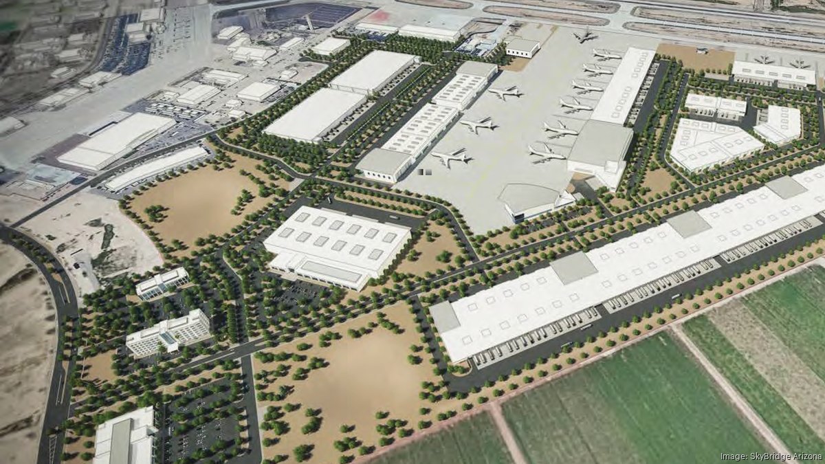 New building at Skybridge industrial park in Mesa starts construction