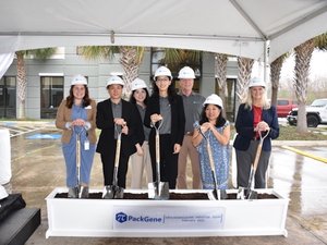 PackGene groundbreaking group