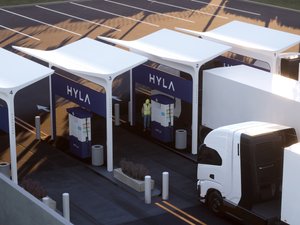 HYLA Hydrogen fuel station