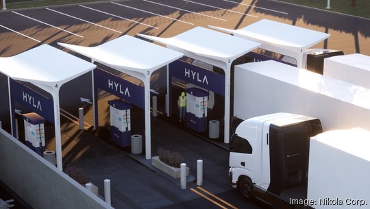 HYLA Hydrogen fuel station