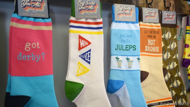 Louisville Kentucky Skyline Men's Socks – Buy Socks You All
