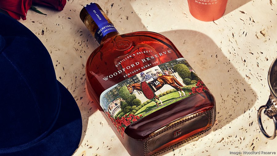 Here's a look at Woodford Reserve's 2023 Kentucky Derby bottle