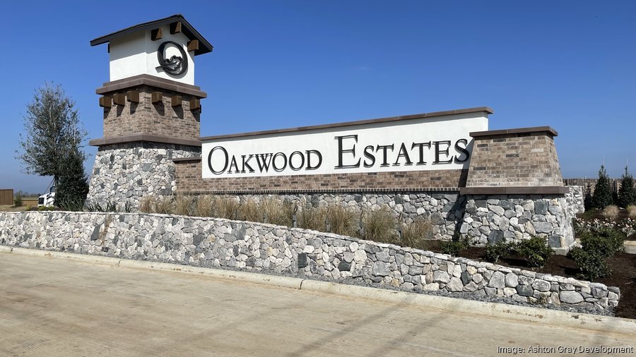 Ashton Gray's Oakwood Estates community underway near Waller Houston