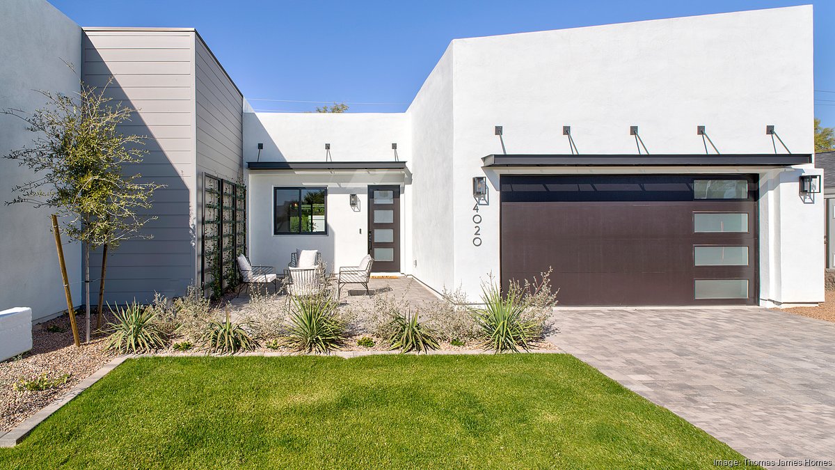 Thomas James Homes building in Phoenix's Arcadia Lite neighborhood