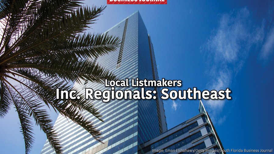 Inc. Magazine’s Inc. Regionals Southeast companies from Orlando