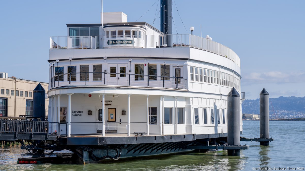 A historic boat that became a unique Bay Area Council headquarters is up for sale - San Francisco Business Times