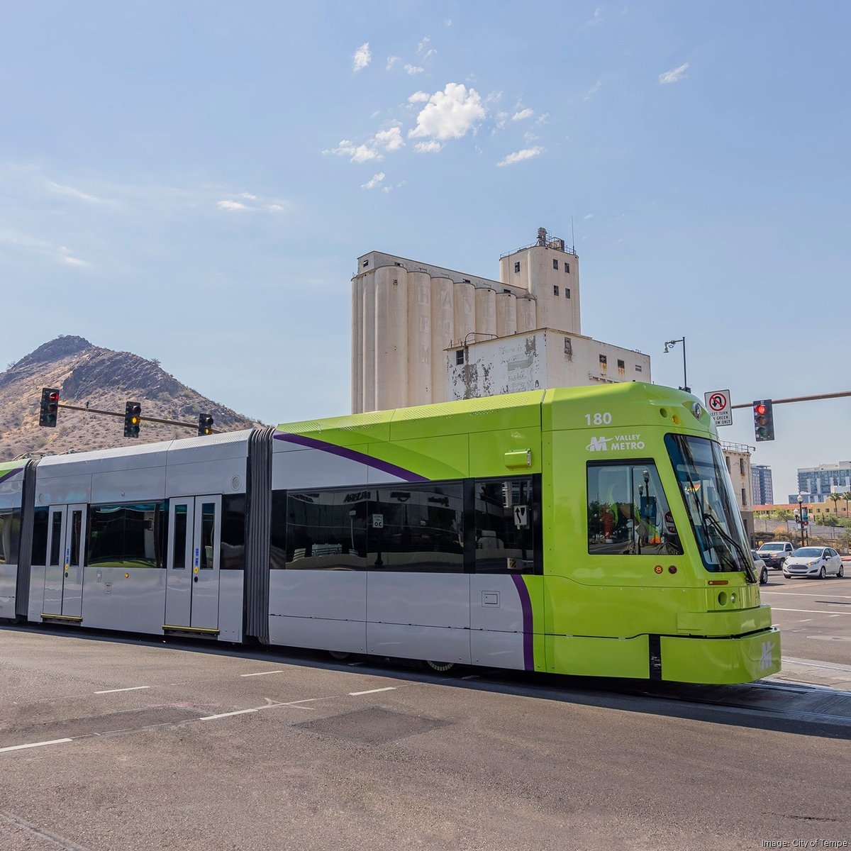 How to get to Sloan Park Team Shop in Mesa by Bus or Light Rail?