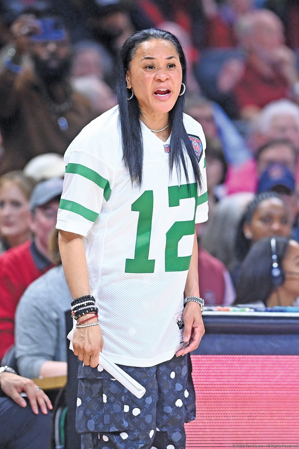 Dawn Staley wears vintage Cheyney State jersey, provides history lesson -  Just Women's Sports
