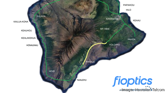 2023 Hawaii Island Fiber Gap Closed Graphic