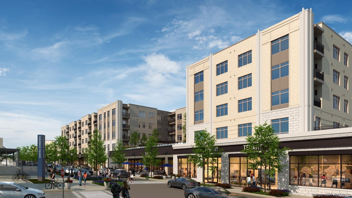 Kimco, Bozzuto begin $100M apartment project next to Suburban Square ...