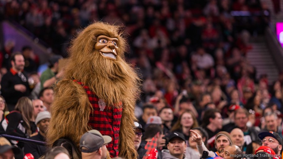 The Portland Trail Blazers’ new mascot, Douglas Fur, is a nod to