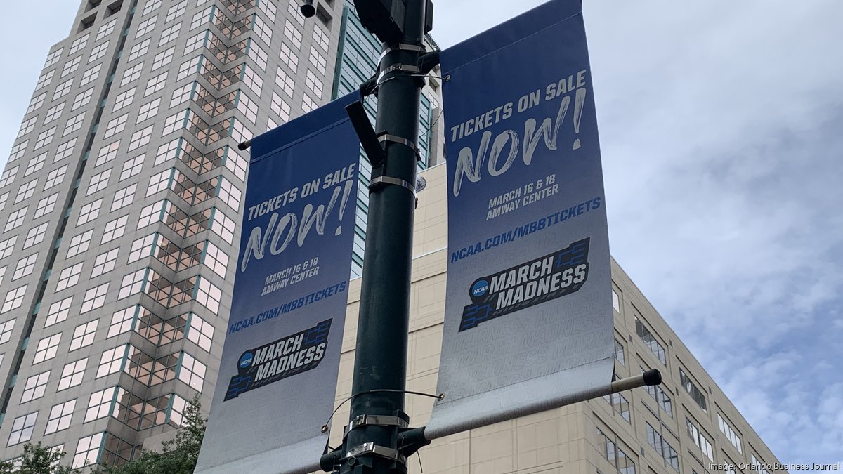 Orlando prepares to host NCAA March Madness games Orlando Business