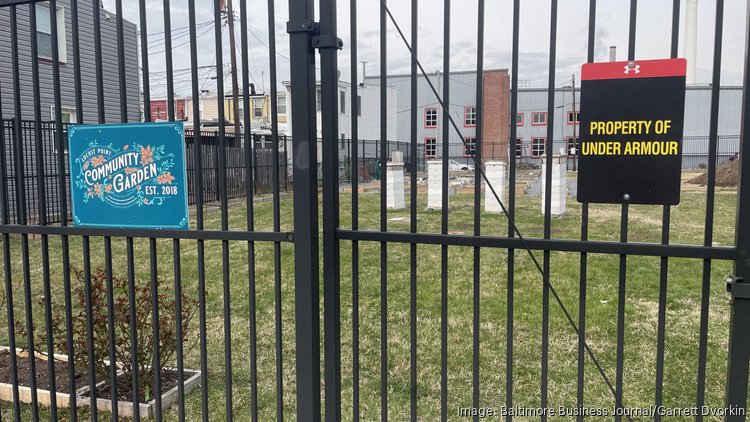 Under Armour exit from Point could put community garden in jeopardy - Baltimore Business Journal