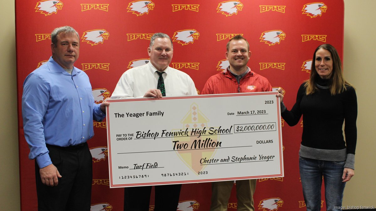 Fenwick high school receives 2 million gift, largest in school's history Dayton