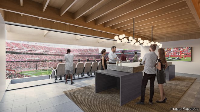 San Francisco 49ers lay out food roster with Levy, local