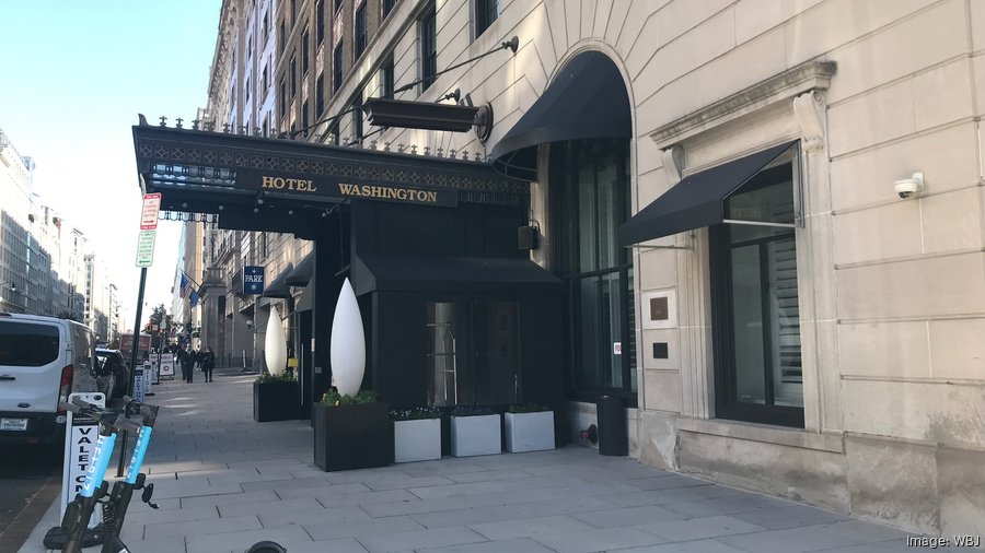 Former W hotel rebranded as Hotel Washington - Washington Business Journal