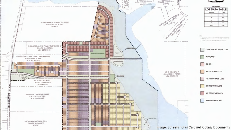 Lennar plans Cotton Gateway neighborhood near Austin Austin Business