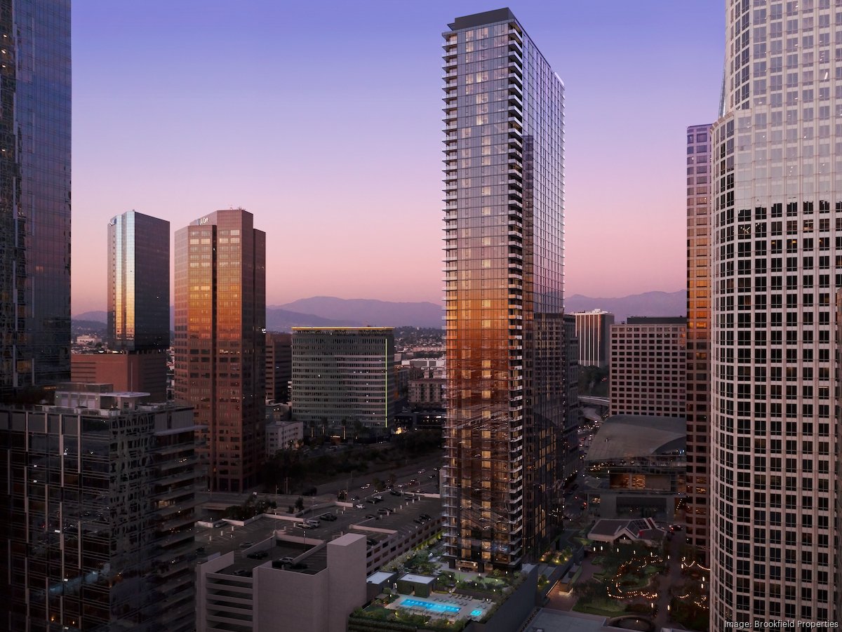 Brookfield's downtown L.A. tower Beaudry prepares to open its 