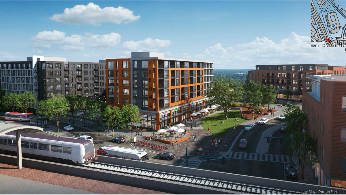 Eya Refines Densifies Plan For Takoma Metro Parking Lot Redevelopment Washington Business Journal 0630