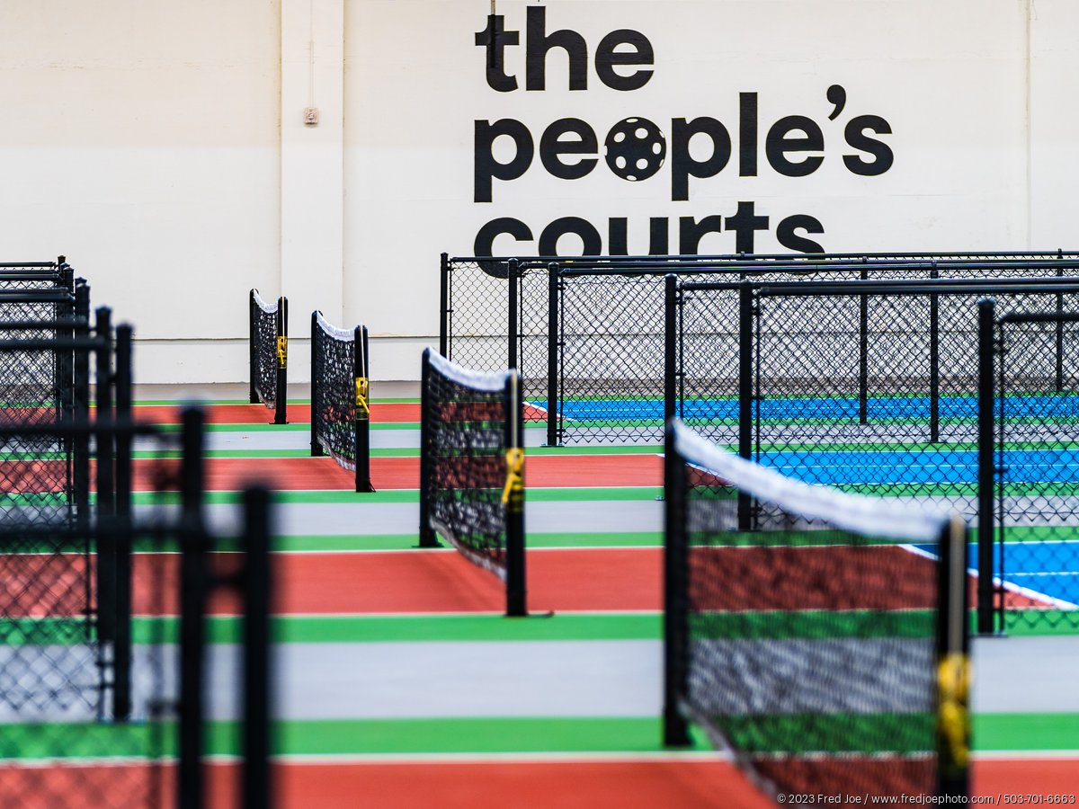 Inside the People's Courts, Portland's new pickleball facility