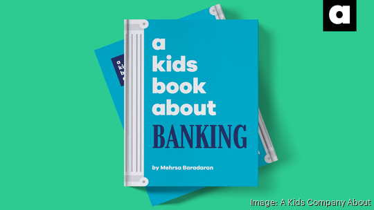 A Kids Book about Banking cover