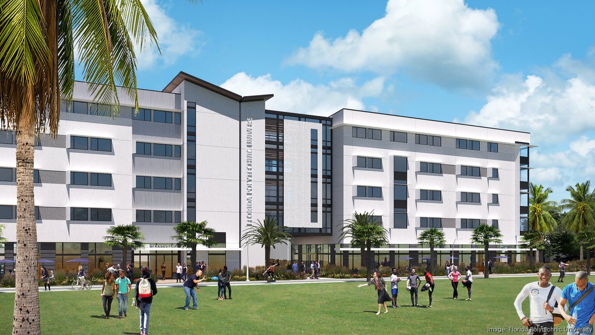 Florida Polytechnic breaks ground on third dorm - Tampa Bay Business ...