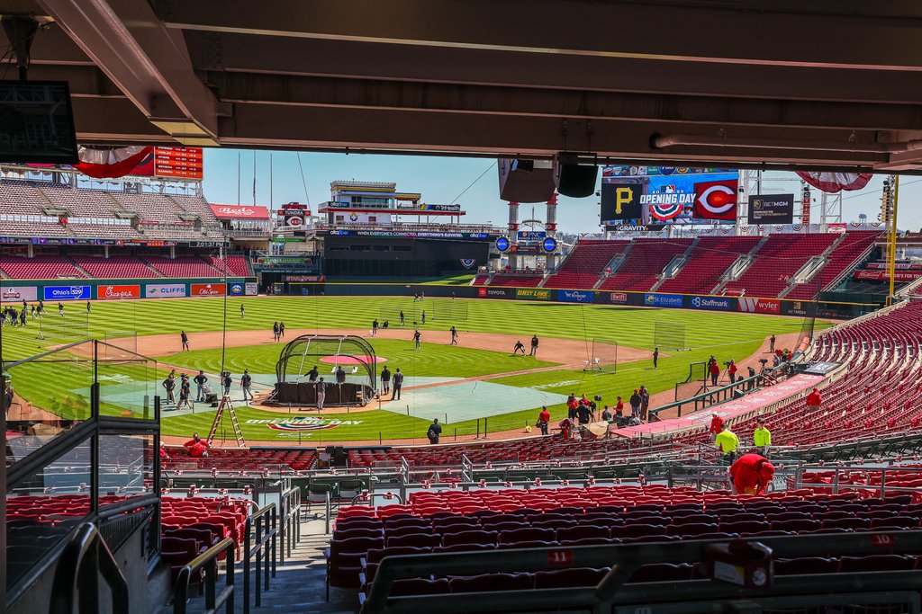 Great American Ball Park, section 127, home of Cincinnati Reds, page 1