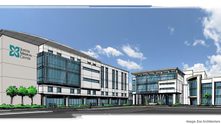 Jupiter Medical Center plans expansion with a new bed tower and parking