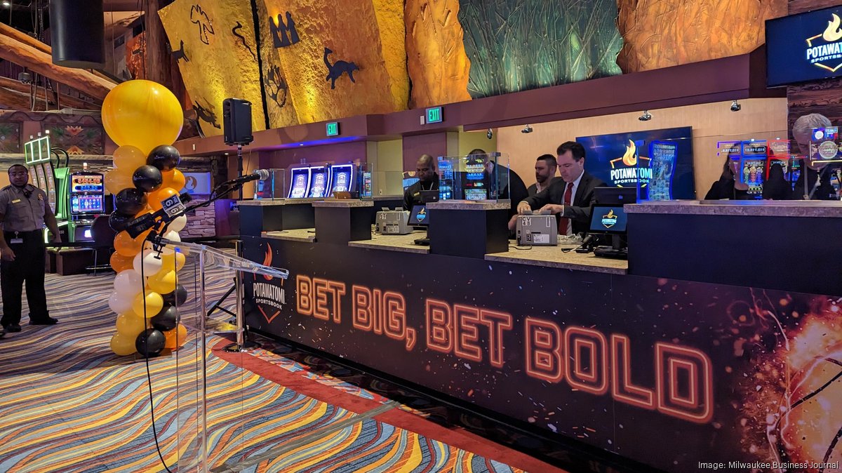 Potawatomi Hotel and Casino opens temporary sportsbook Milwaukee