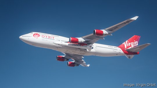 Virgin Orbit Cosmic Girl flight